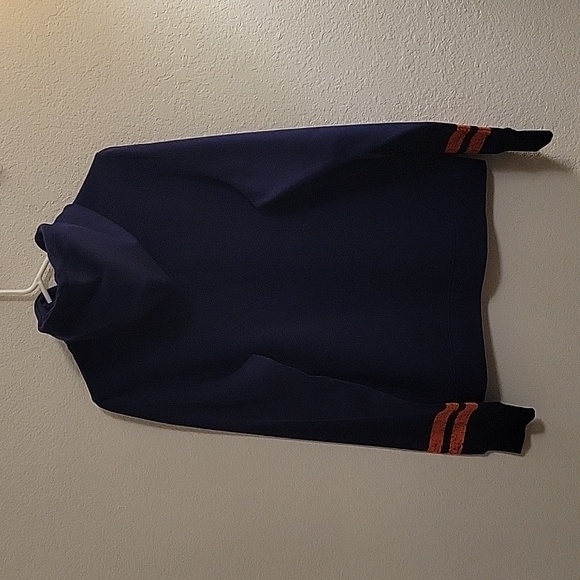 NCAA University of Illinois Full-zip Hooded Sweatshirt - Navy - Large (12-14) - Picture 8 of 13